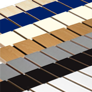 Black Slatwall Panel - 100mm Centres - 18mm MDF