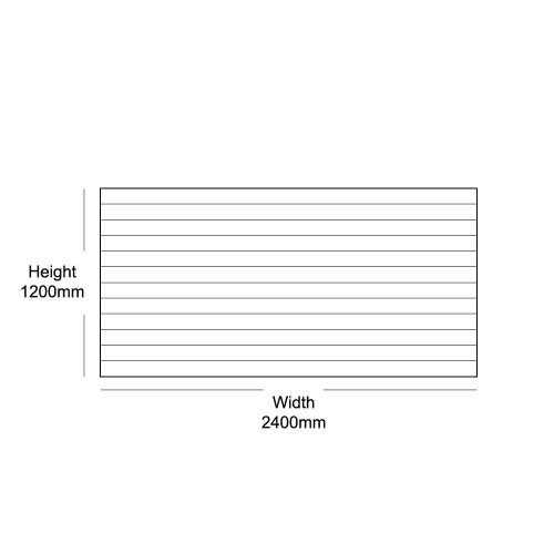 Black Slatwall Panel - 100mm Centres - 18mm MDF