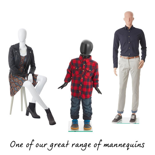 Dash Mannequin 01 - Female - Gloss White