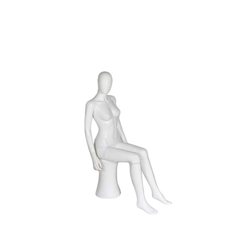 Spring Mannequin 02 - Female - Matt White
