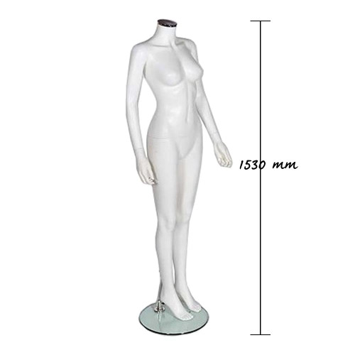 Zest Mannequin 01 - Female - Matt White