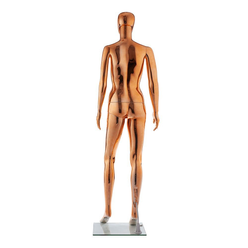 Galaxy Faceless Mannequin 01 - Female - Metallic Copper - Eco-Friendly Plastic