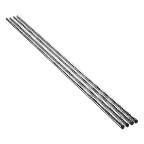 Upright Posts for Chrome Wire Shelving in 25mm Diameter - Set of 4