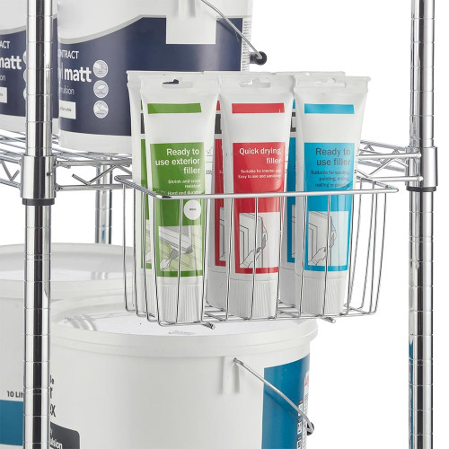 Hanging Wire Basket - H130 x W250 x D120mm