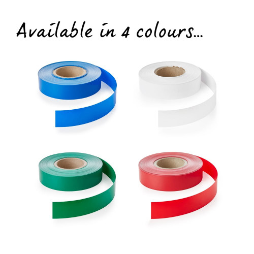 White Backing Strip for Retail Shelving Shelf-Edge/EPOS Strips