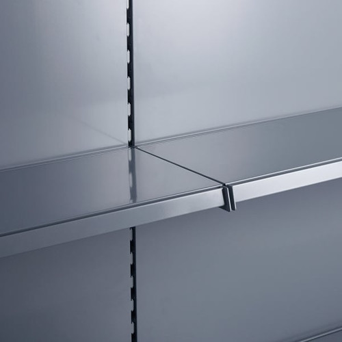 Silver Shelf for Retail Shelving Units (No Brackets) - W665mm