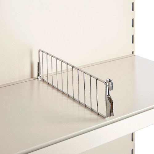 Low Wire Shelf Dividers for Retail Shelving Units - H75mm