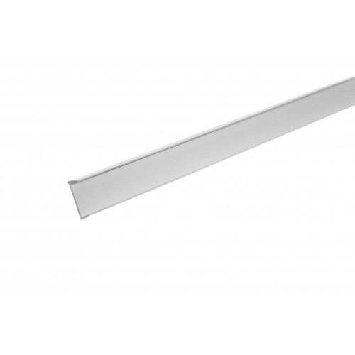 Pair of Grey End Cap for Slatwall Panels 1.2m