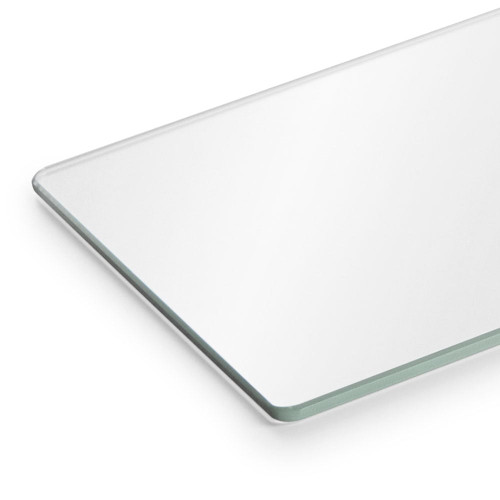 Toughened Glass Shelf and Slatwall Brackets - W1050mm