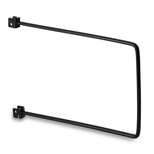 Pair of Black Flexible Twin Slot Bookends