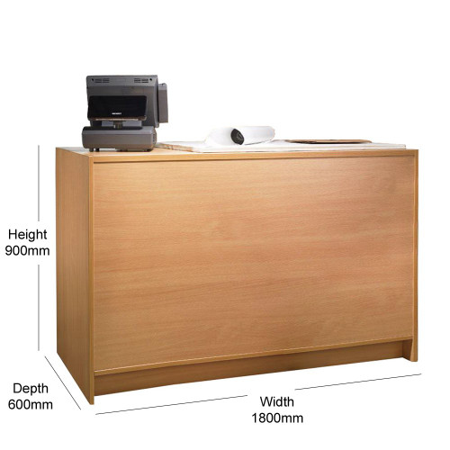 Shop Counter with Storage  - Aura Range