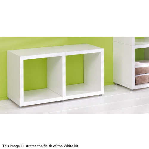 Cube Shelving Display & Storage - 1 High x 3 Wide