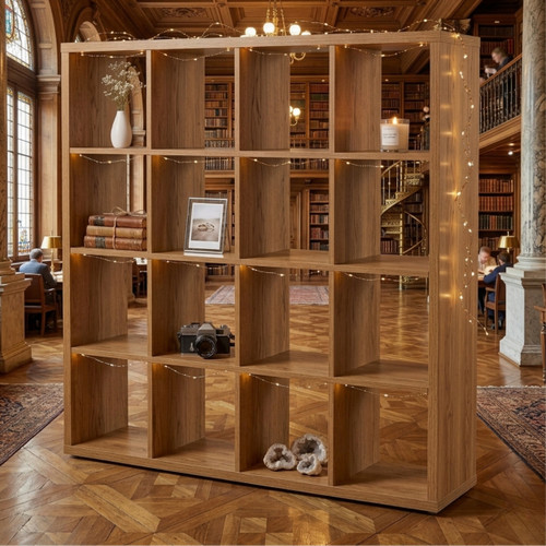 Cube Shelving Display Unit - 4 x 4 Wide