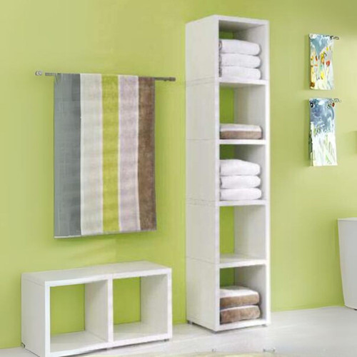 Cube Shelving Display & Storage - 1 High x 5 Wide