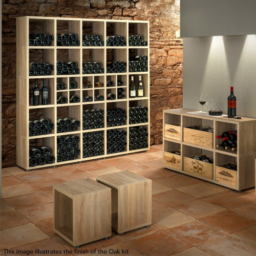 Cube Shelving Display & Storage Unit - 5 High x 2 Wide
