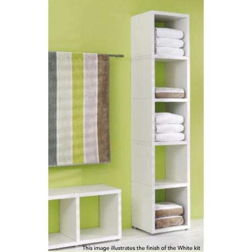 Cube Shelving Display & Storage Unit - 6 High x 1 Wide