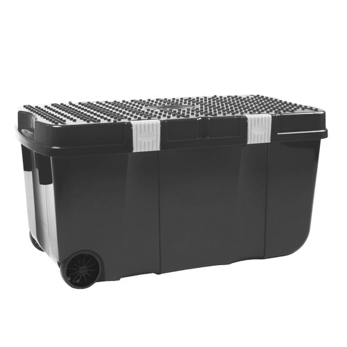 100L Black Heavy Duty Storage Trunk