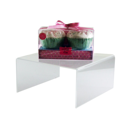 Clear Acrylic Display Bridge - H100 x W200 x D200mm Clear Acrylic Display Bridge - H100 x W200 x D200mm