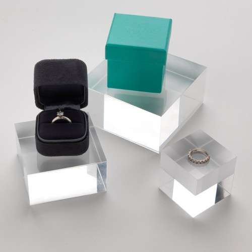 Small Acrylic Solid Display Block - H50 x W50 x D50mm