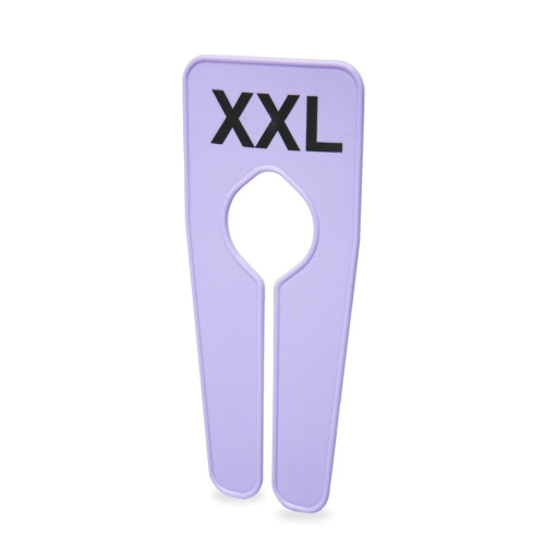 Set of Clothes Rail Size Dividers - 5 of Each Size (25 Total)