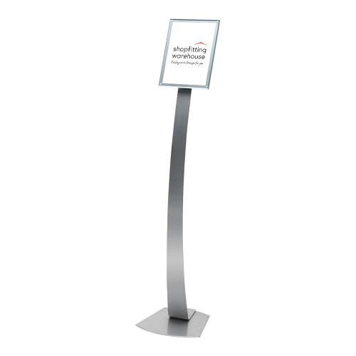 A4 Contemporary Floor-Standing Sign Holder - H1457 x W335 x D303mm