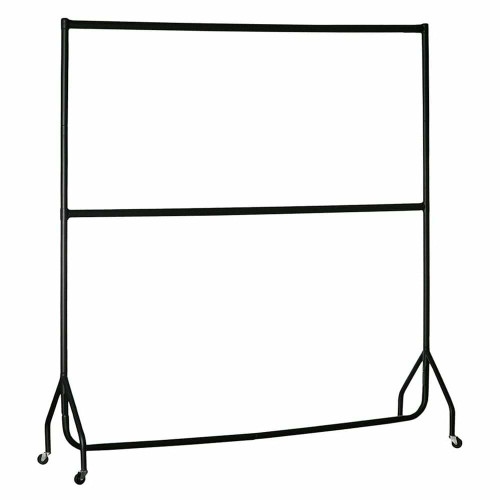 24inch Black Height Extensions For 5ft & 6ft Heavy-Duty Clothes Rail