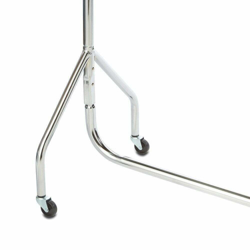 2-Tier Chrome Heavy-Duty Clothes Rail - 6ft