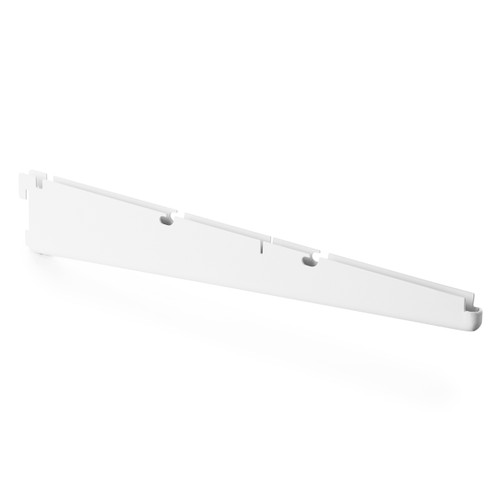 White Wire Shelf bracket for Flexx Shelf System Length 420mm