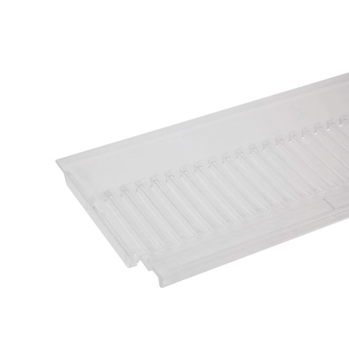 Plastic Toothed Shelf Riser for Retail Shelving Units - H95mm (75mm ...