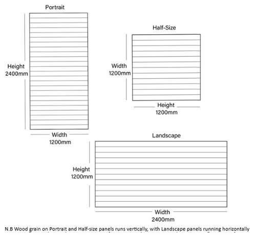Eternity Oak Slatwall Panel - 100mm Centres - 18mm MDF