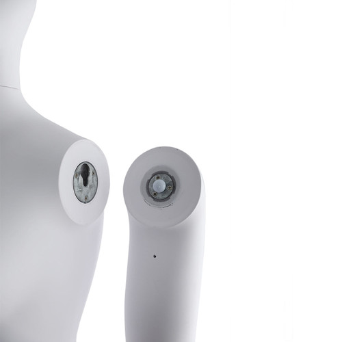 Curve Plus Sized Mannequin  - Female - Gloss White
