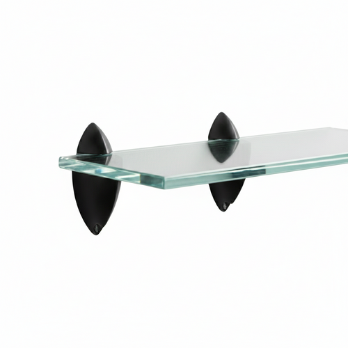 Pair of Black Wall-fix Clips