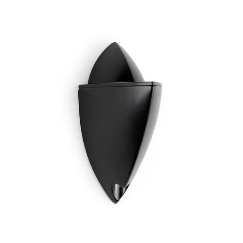 Black Wall Shelf With Black Clips