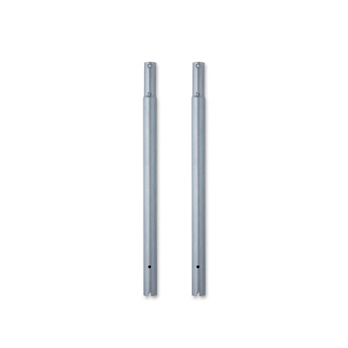 12inch Silver Height Extensions For 5ft & 6ft Heavy-Duty Clothes Rail