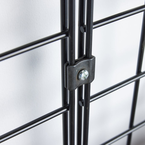Black Joining Clip For Grid Mesh Panels