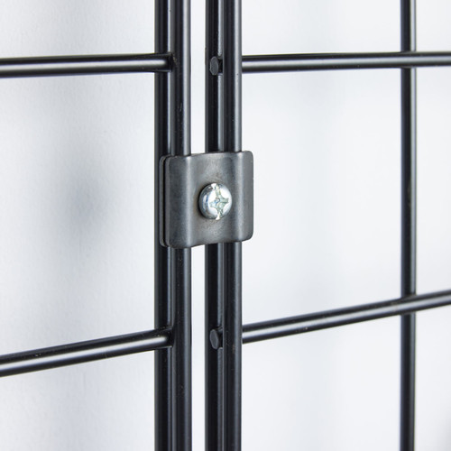 Black Joining Clip For Grid Mesh Panels