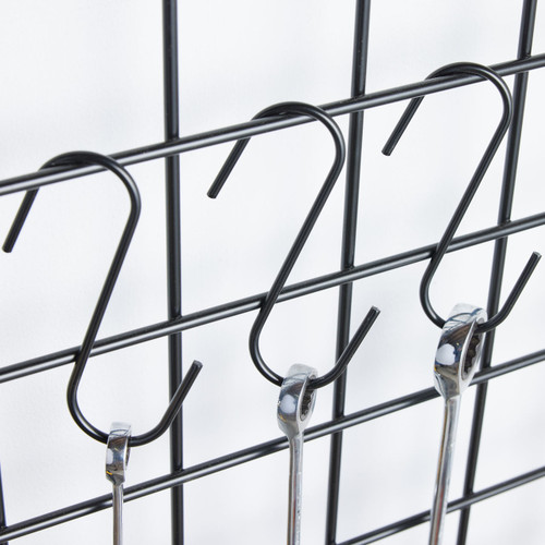 Pack of 20 x Large Black S-Hooks