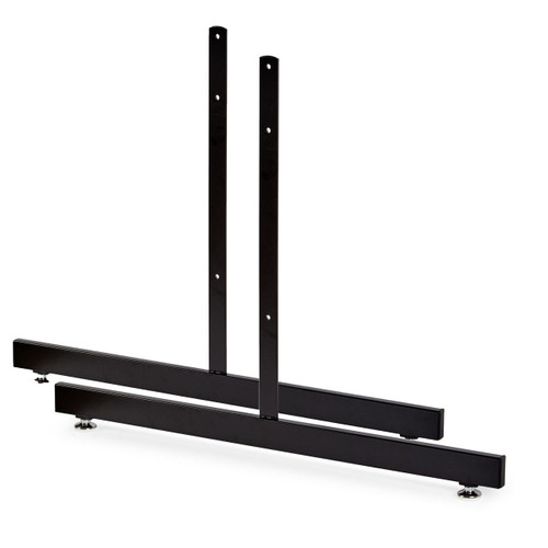 3 x Black 6ft Grid Mesh Two Way Stand 3 x Black 6ft Grid Mesh Two Way Stand