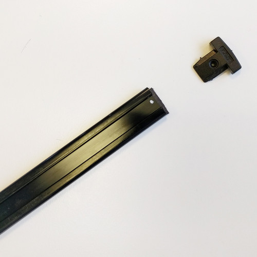 LED Shelf Lighting for Black Retail Shelving Units - Suitable for W1000mm Shelves