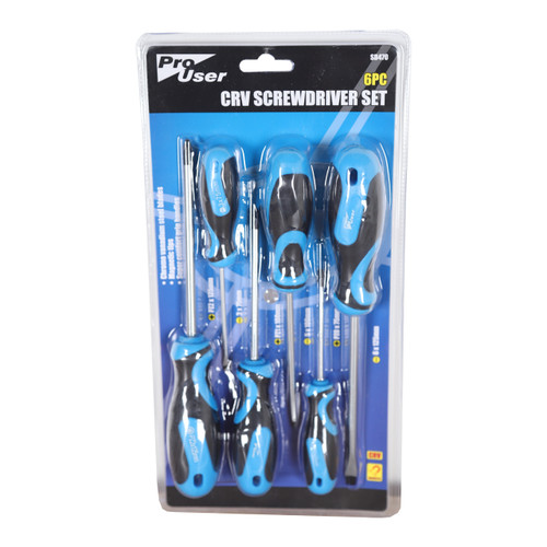 6 Piece Screwdriver Set