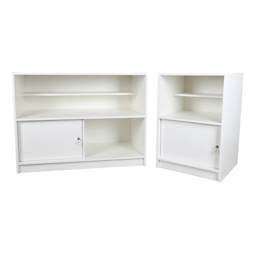 Solido White Wrap Counter and Till Unit Bundle