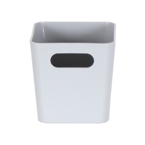 3 x Grey Square Storage Baskets