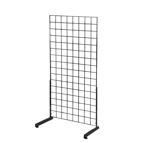 Black 4ft Grid Mesh Single Sided Stand