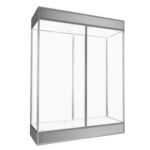 Double Glass Mannequin Display Case
