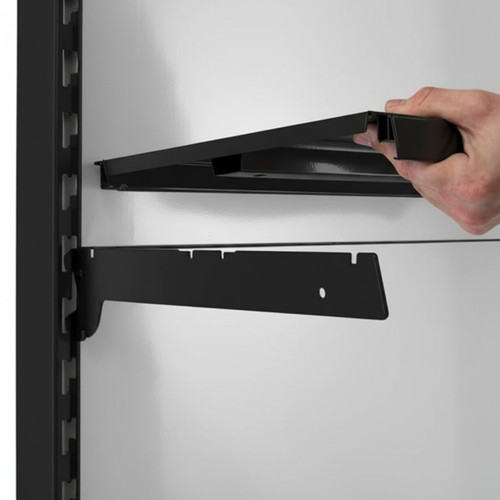 Black Shelf for Retail Shelving Units (No Brackets) - Choice of Sizes