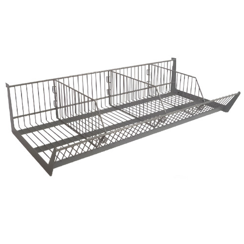 Divider for Retail Shelving Wire Baskets
