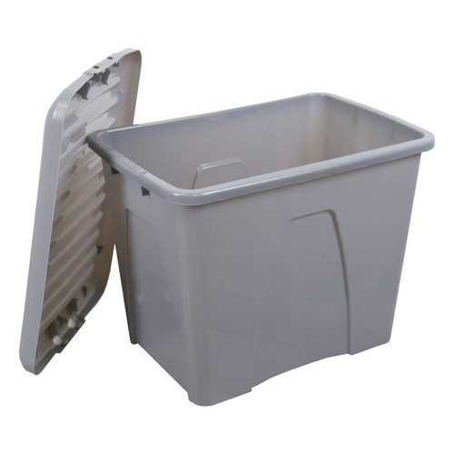 75L Grey Upcycled Storage Box