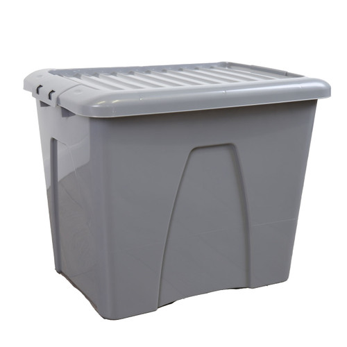 75L Grey Upcycled Storage Box