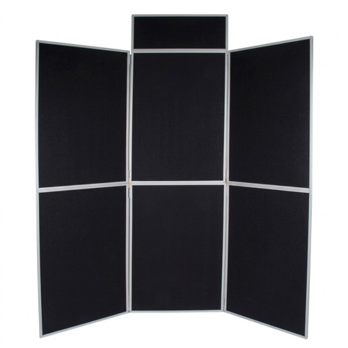 Black 6-Panel Event Display Board Kit - H1800 x W1800mm
