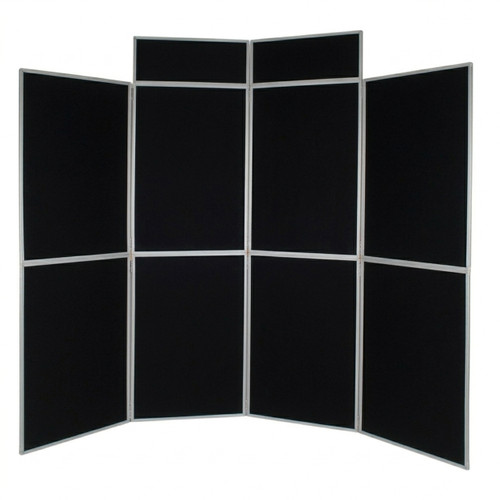 Black 8-Panel Event Display Board Kit  - H1800 x W2400mm